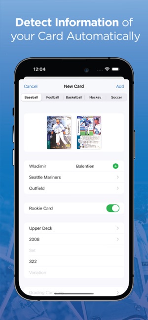 True Grade – Sports Card Grading App