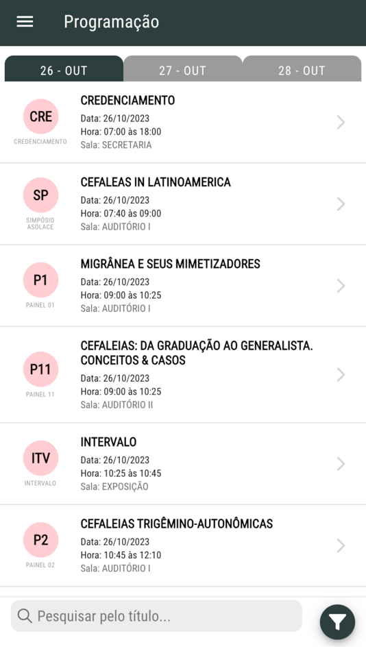 #3. CEFALEIA 2023 (iOS) 由: Itarget Tecnologia