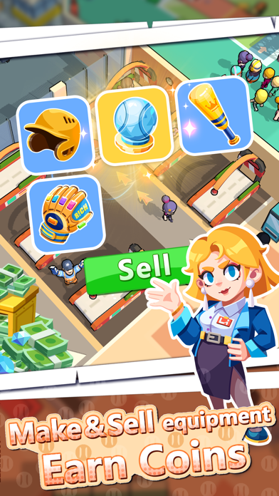 Baseball Tycoon - Idle Game Screenshot