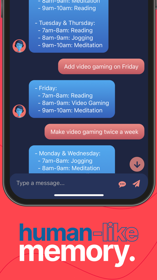 #8. Aiva: AI Virtual Assistant (iOS) Podle: Tommy Bergeron