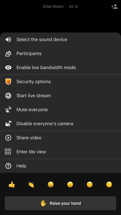 We Meet - Video Conferencing Screenshot