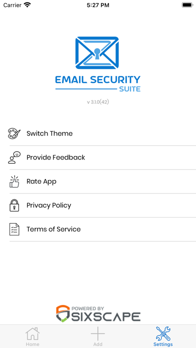 Email Security Suite Screenshot