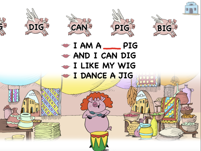 Talking Shapes 3 Dancing Pig