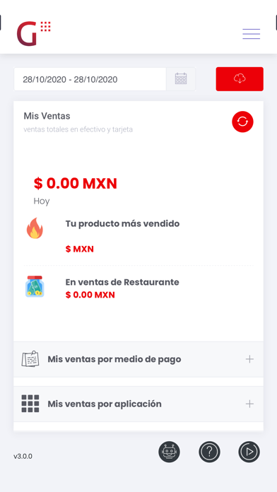 Getnet Admin Screenshot
