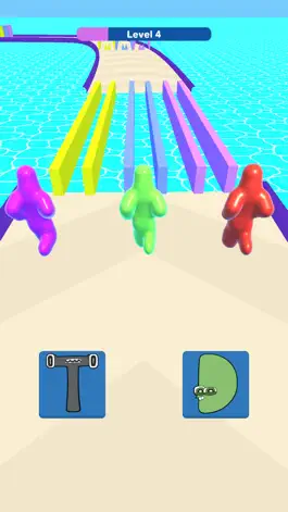 Game screenshot Alphabet Blob Runner apk