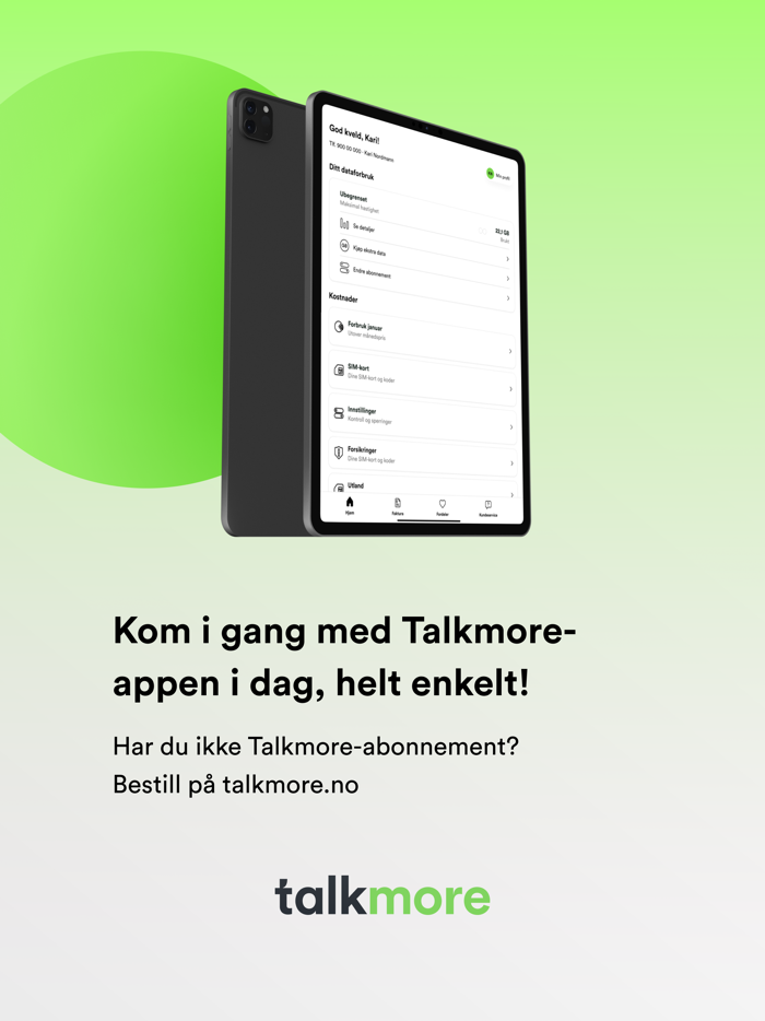 Talkmore appen