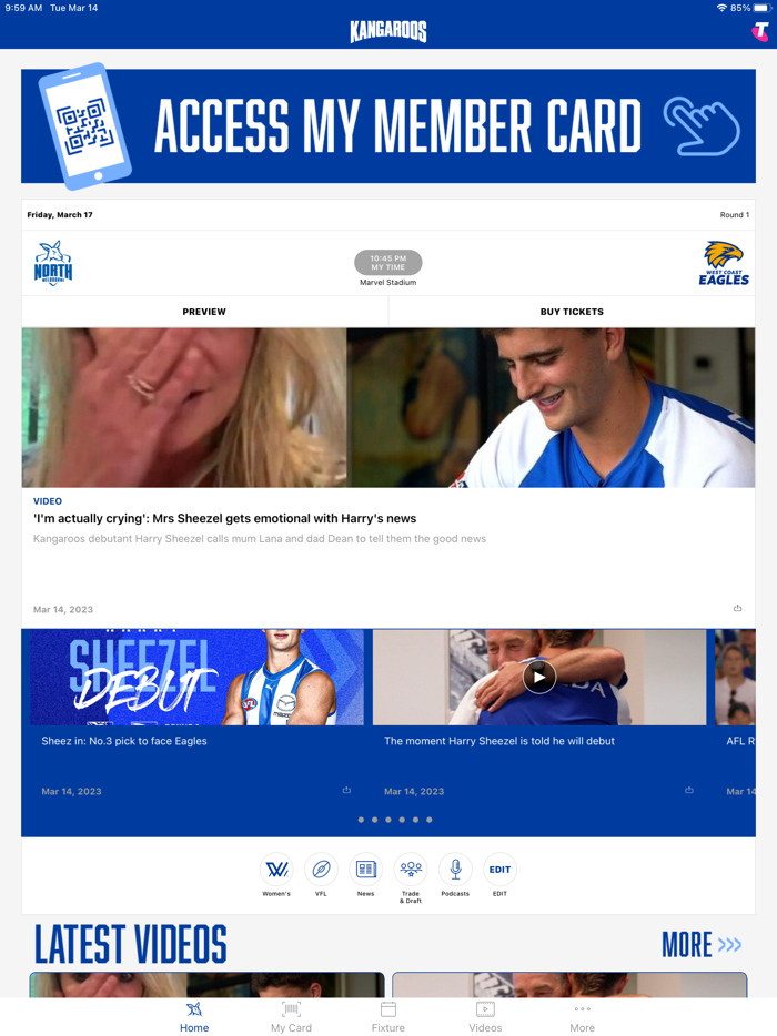 North Melbourne Official App