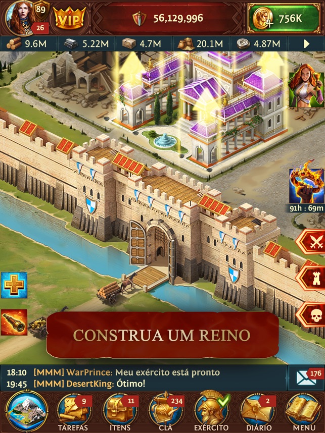 Total Battle: Guerra dos Reis na App Store