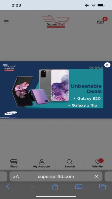 Super Sell Online Screenshot