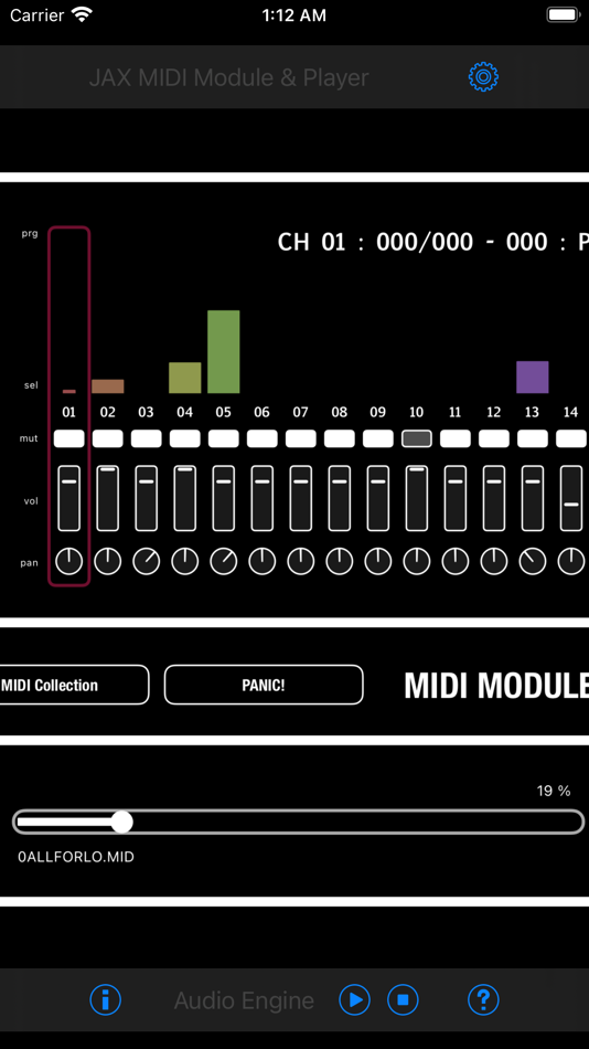 #2. JAX MIDI ModulePlayer (macOS) 由: Jens Guell