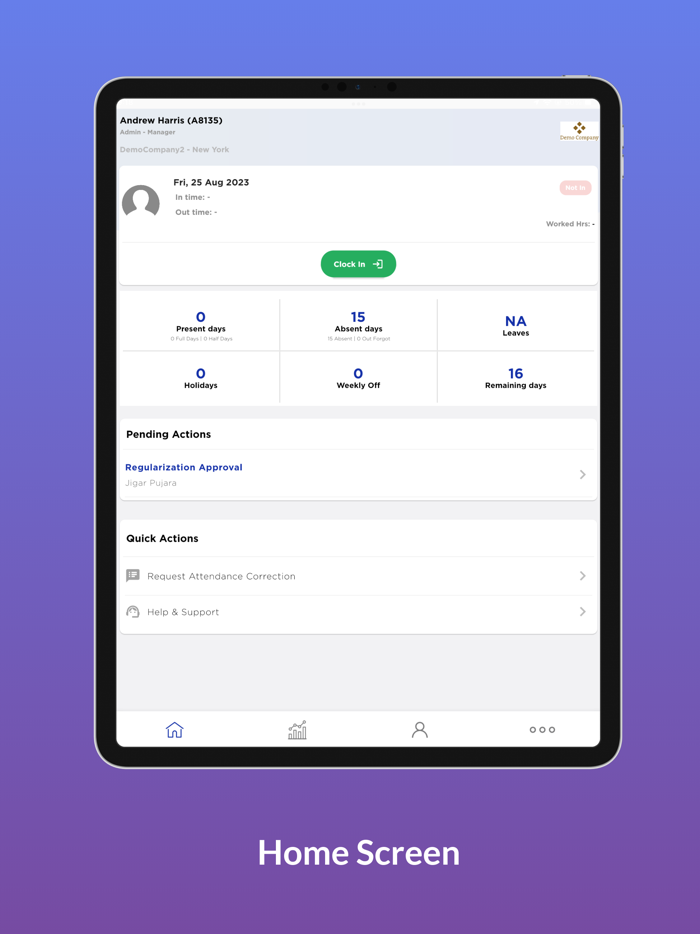 Truein User Time and Attendance