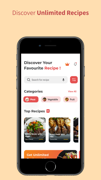 Snap2Cook - Recipe Finder Screenshot