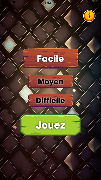 Mots croisés - Français Screenshot