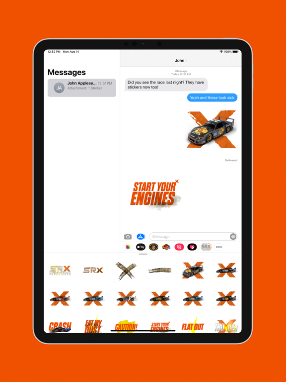 Screenshot #5 pour SRX 2023 Mega Sticker Pack