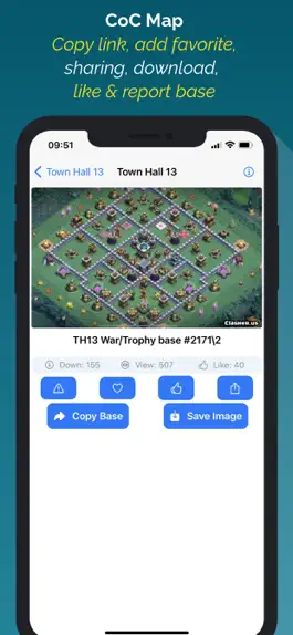 Game screenshot Maps for Clash Of Clans apk