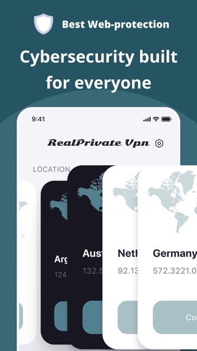 RealPrivate VPN Proのおすすめ画像1