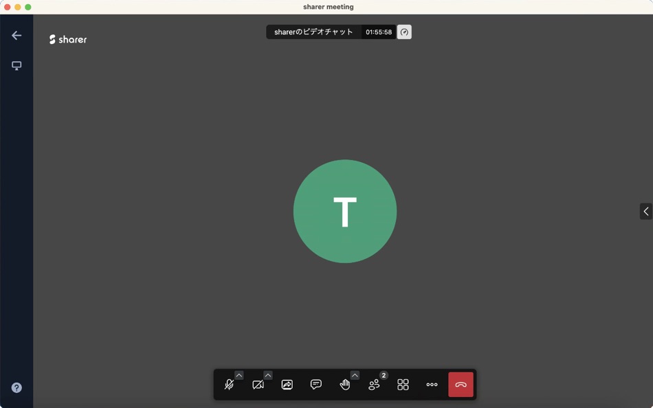 #2. sharer meeting (macOS) 由: QUALITIA CO., LTD.
