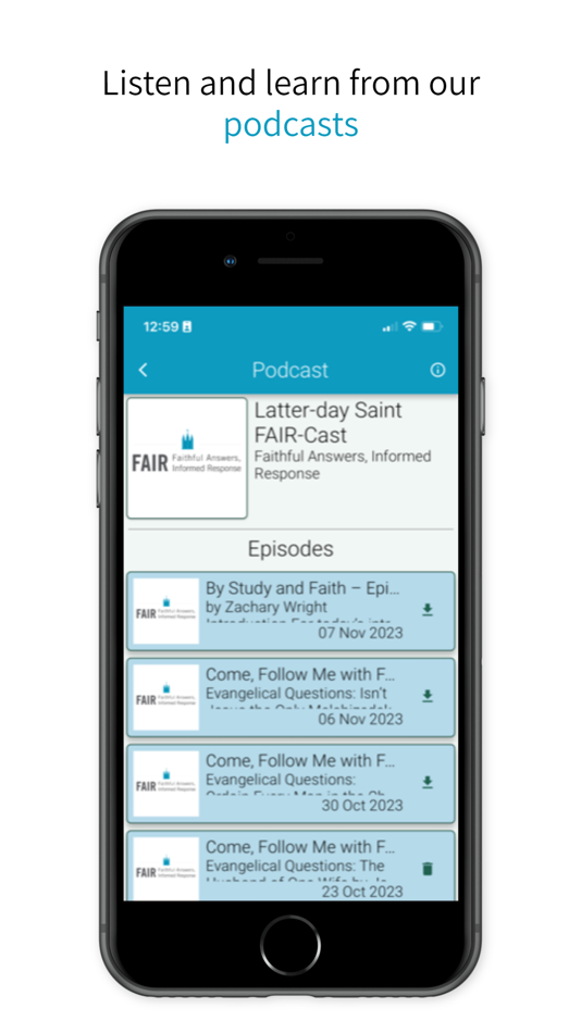 #6. Faithful Answers (iOS) 来自: Foundation For Apologetic Information and Research