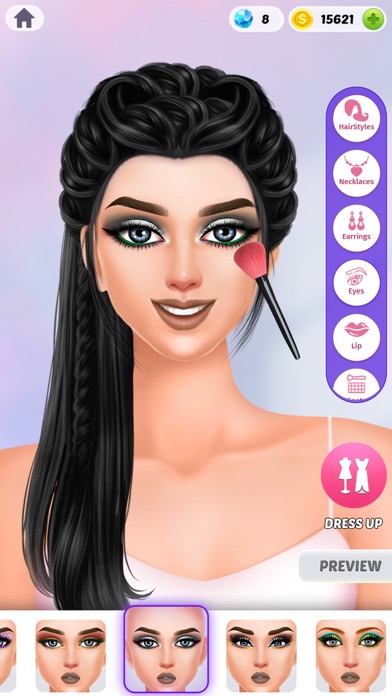 Makeover: Fashion Girl Games Screenshot