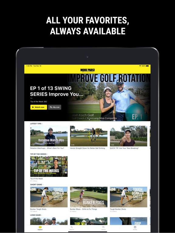 Screenshot #5 pour MORE PARS! TV