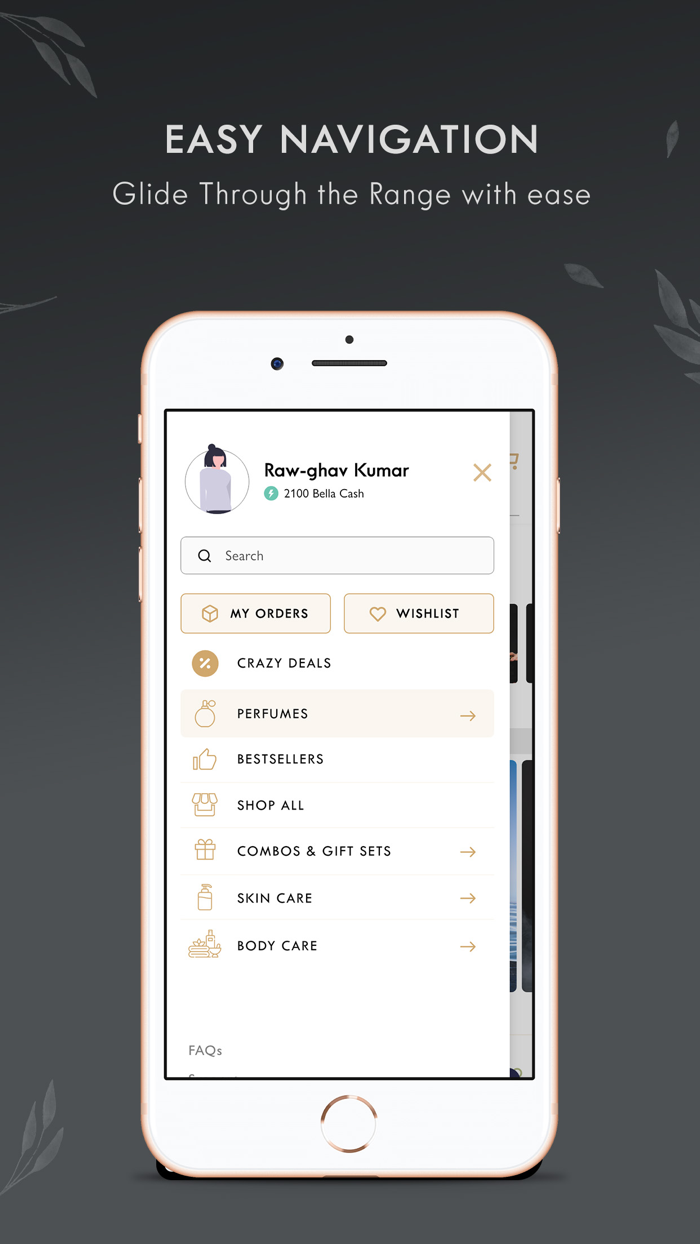 BELLAVITA Online Shopping App