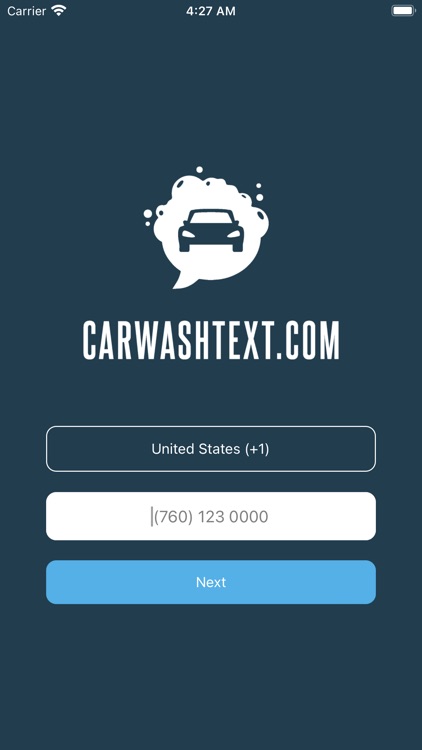 Car Wash Text