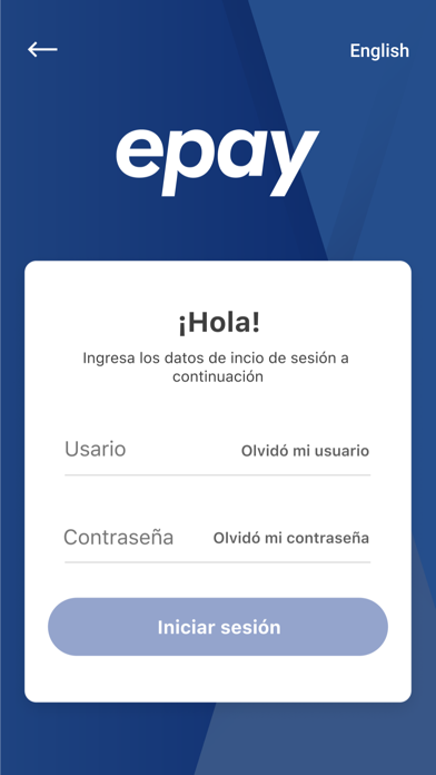 epay MEX Screenshot