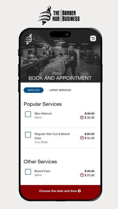 The Hub Barber & Business Screenshot