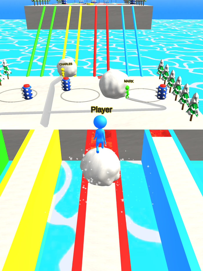 Snow Ball Race 3D