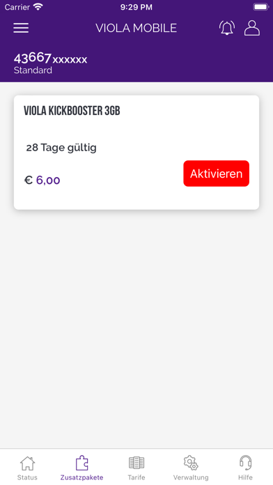 Mein Viola Mobile Screenshot