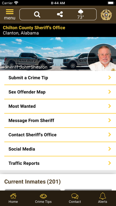 Chilton County Alabama Sheriff Screenshot