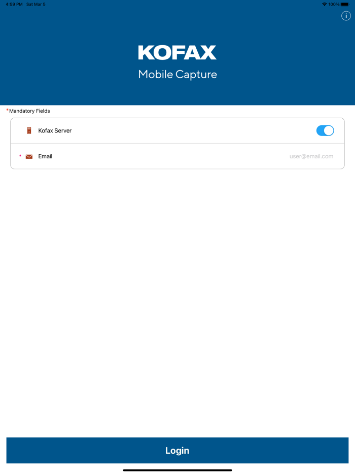Kofax Mobile Capture™