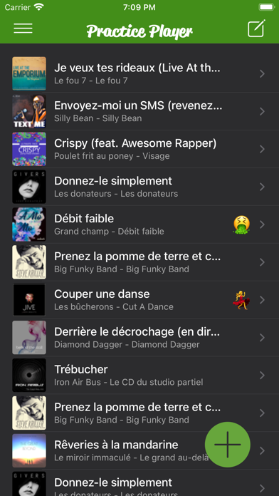 Screenshot #1 pour Joueur d'entraînement musical