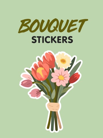 Bouquet Stickers Packのおすすめ画像3