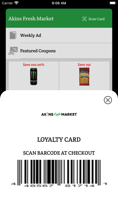 Akins Fresh Market Screenshot