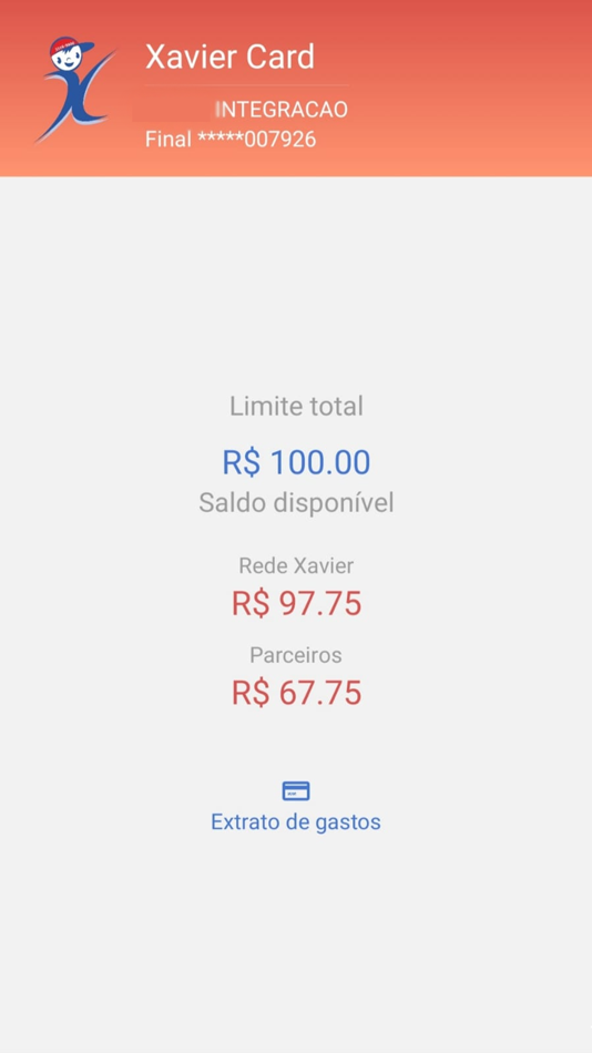 #2. Xavier Card (iOS) Podle: ADMINISTRADORA DE CARTAO XAVIER