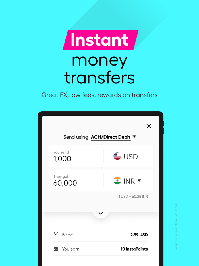 Instarem Send money abroad