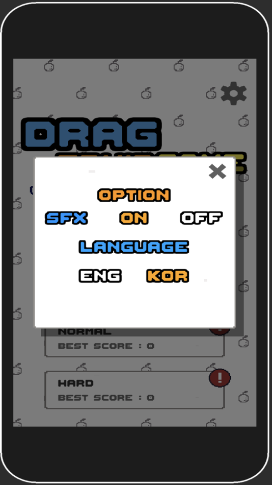 #2. Drag Fruit Game (iOS) 由: junhong baek