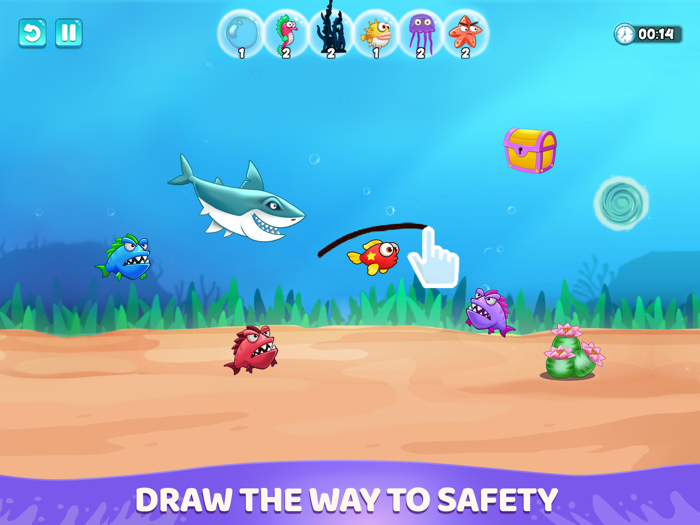 Fish Journey Draw to Save