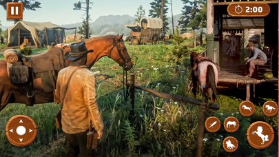 Wild Horse Simulator Jungle 3D Screenshot