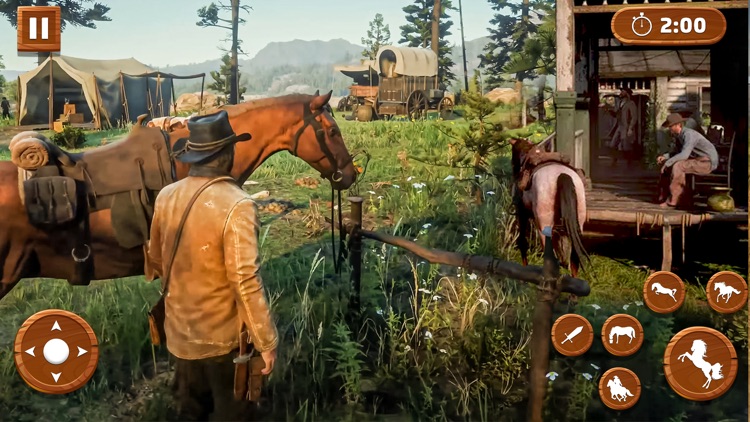 Wild Horse Simulator Jungle 3D screenshot-3