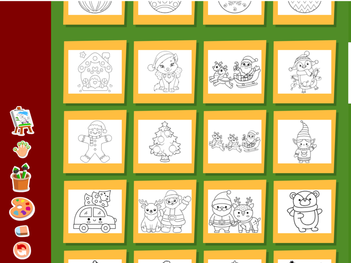 Busy Kids - Xmas coloring book