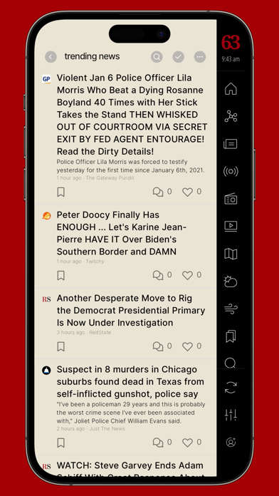 63red Conservative News & More Screenshot