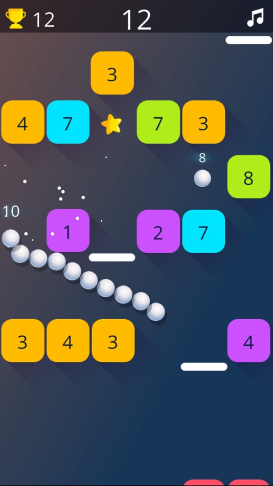 #8. Hyper Snake Balls (iOS) 来自: Kenen Gonen