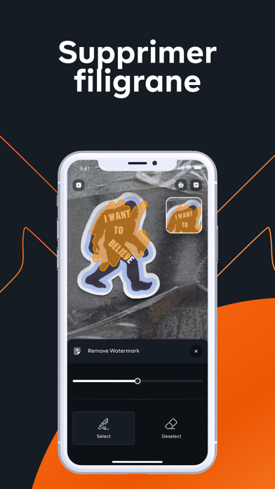 Screenshot #1 pour Suppr. filigrane: Watermarkie