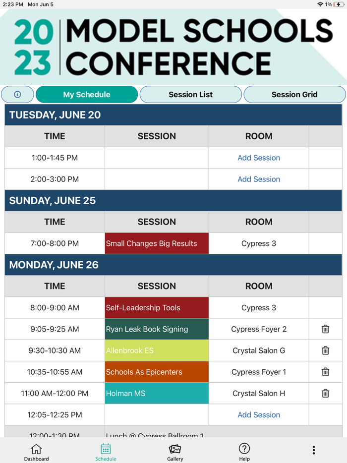 Model Schools Conference