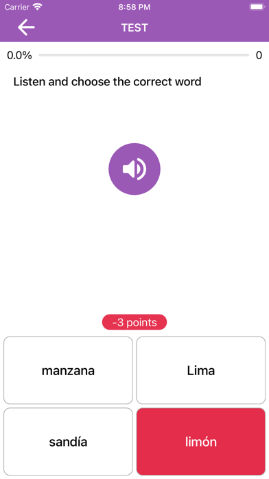 Beginner Spanish: Smart Choice Screenshot