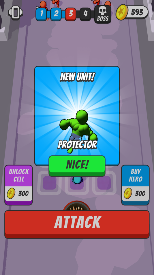 #2. Merge Heroes Arcade (iOS) By: LIPSAR STUDIO, OOO
