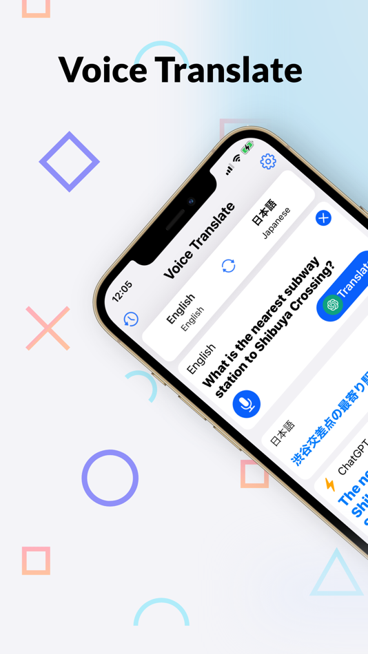 #1. Voice Translate AI (iOS) 由: Long Nguyen Duy