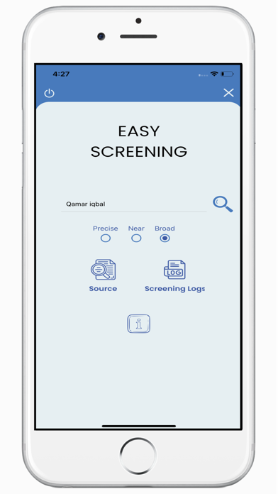 Screenshot 3 of Easy Screening LiveEx-Shield App